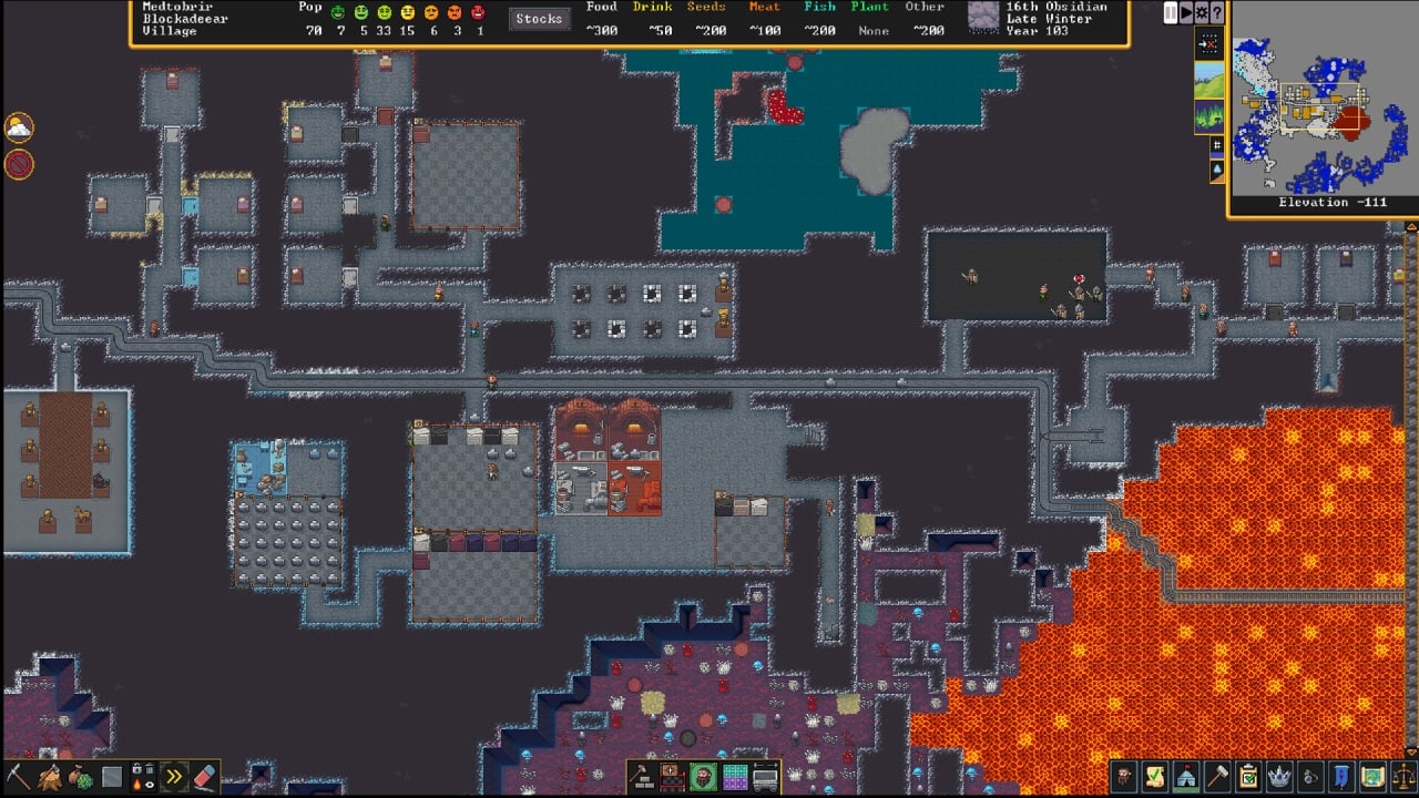 Скриншот Dwarf Fortress