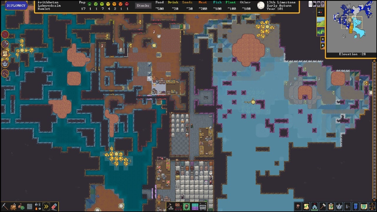 Скриншот Dwarf Fortress