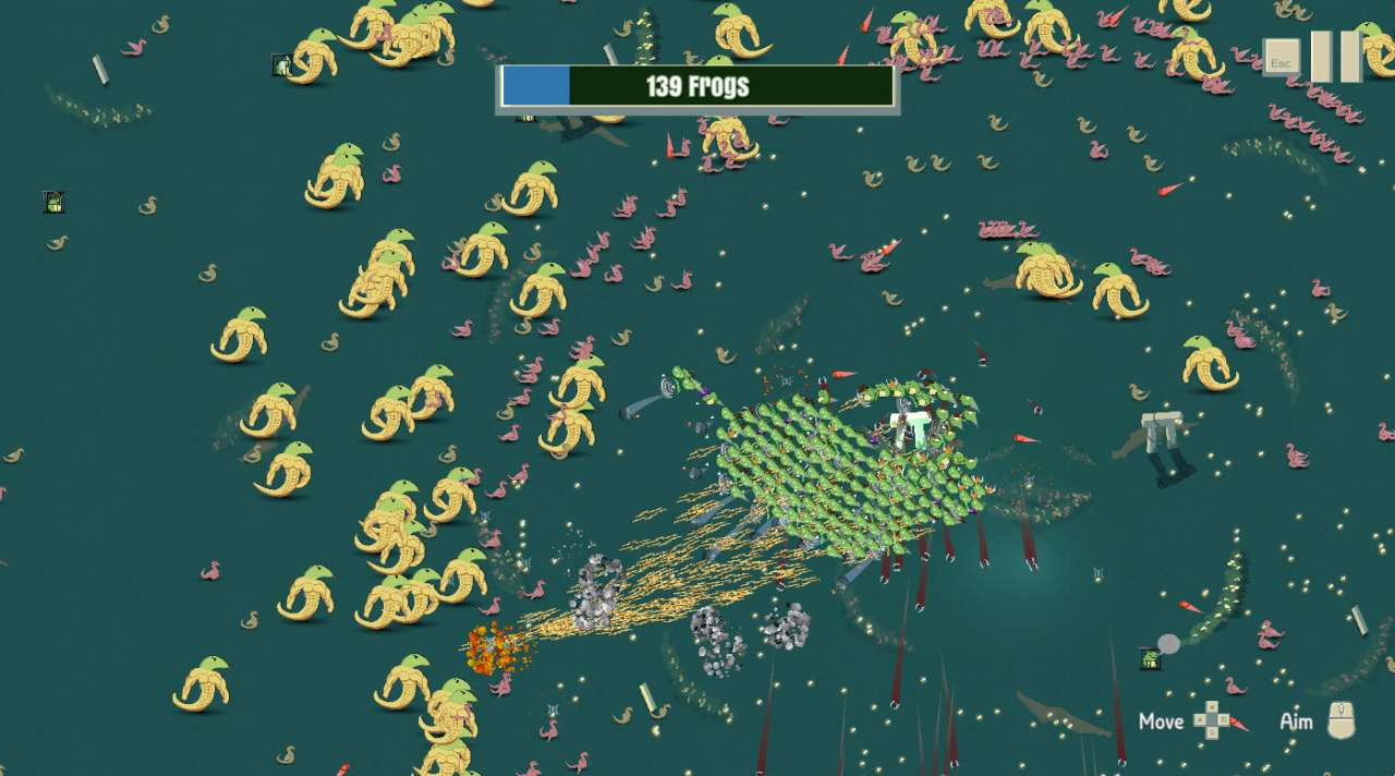 Скриншот Frogmageddon