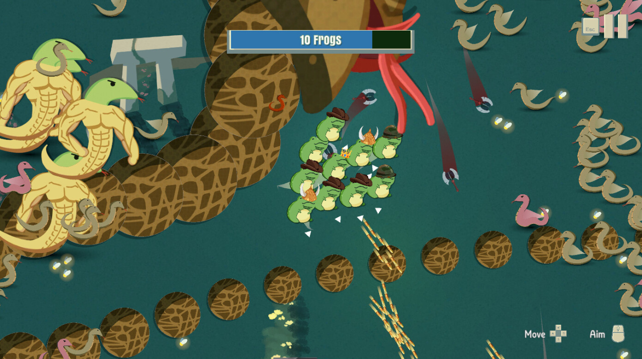 Скриншот Frogmageddon