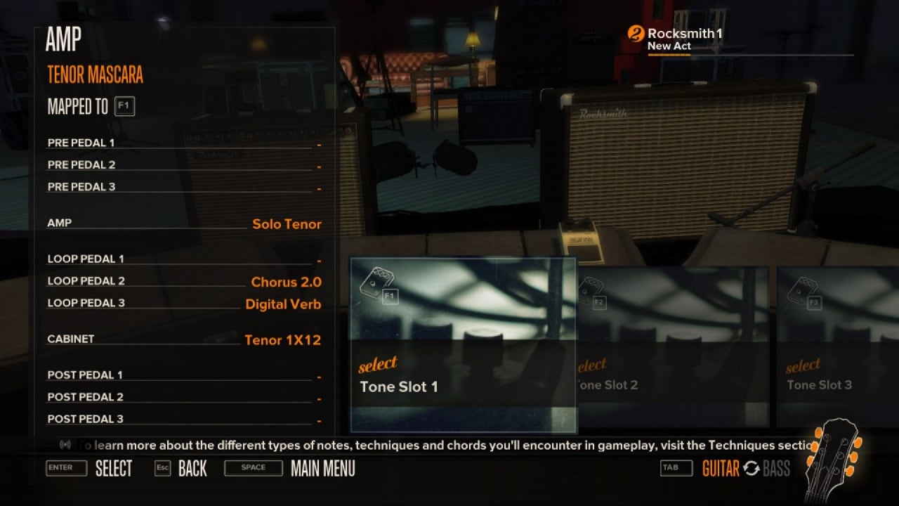 Скриншот Rocksmith