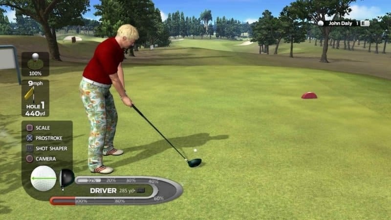 Скриншот John Daly’s ProStroke Golf