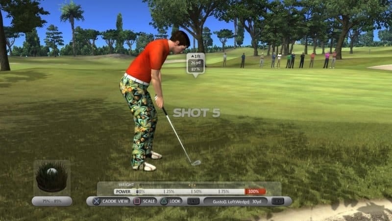 Скриншот John Daly’s ProStroke Golf