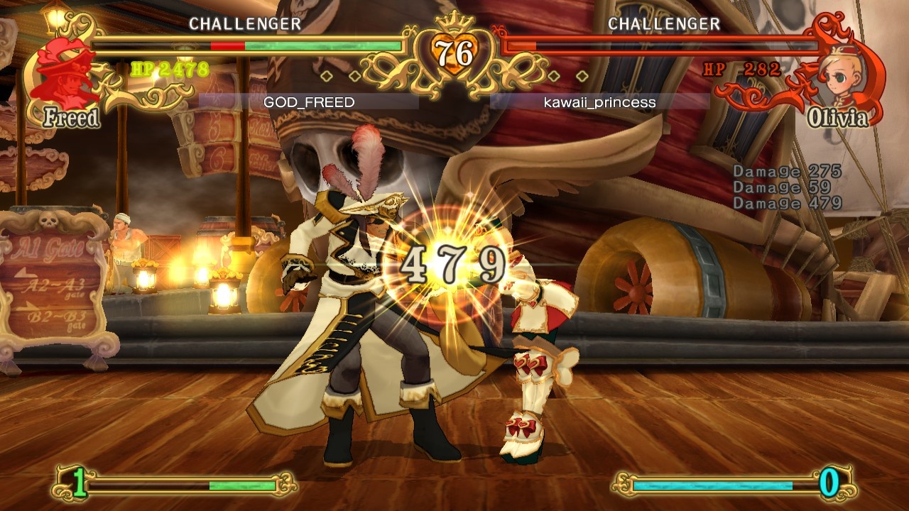 Скриншот Battle Fantasia -Revised Edition-