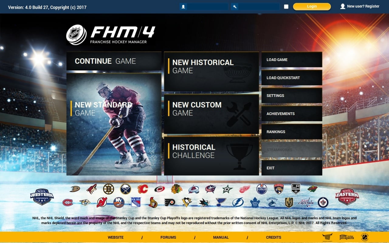 Скриншот Franchise Hockey Manager 4