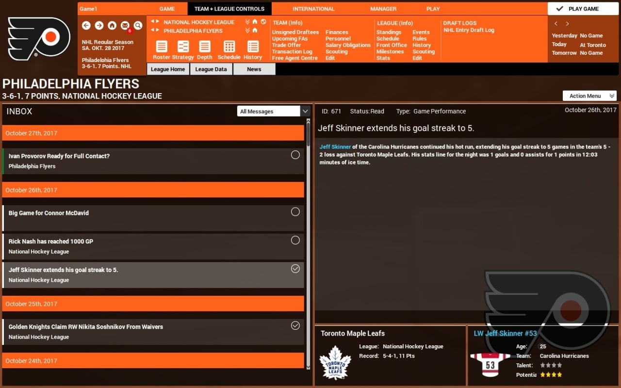 Скриншот Franchise Hockey Manager 4