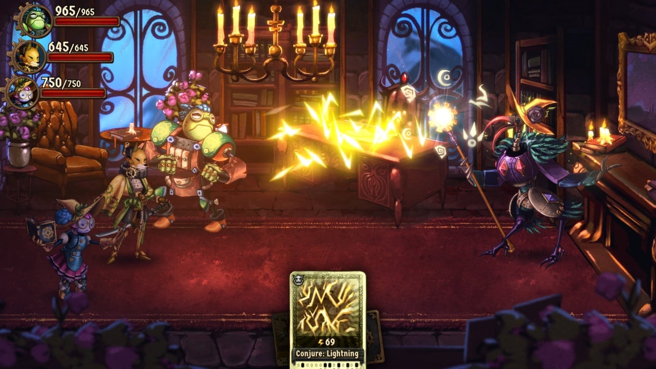 Скриншот SteamWorld Quest: Hand of Gilgamech