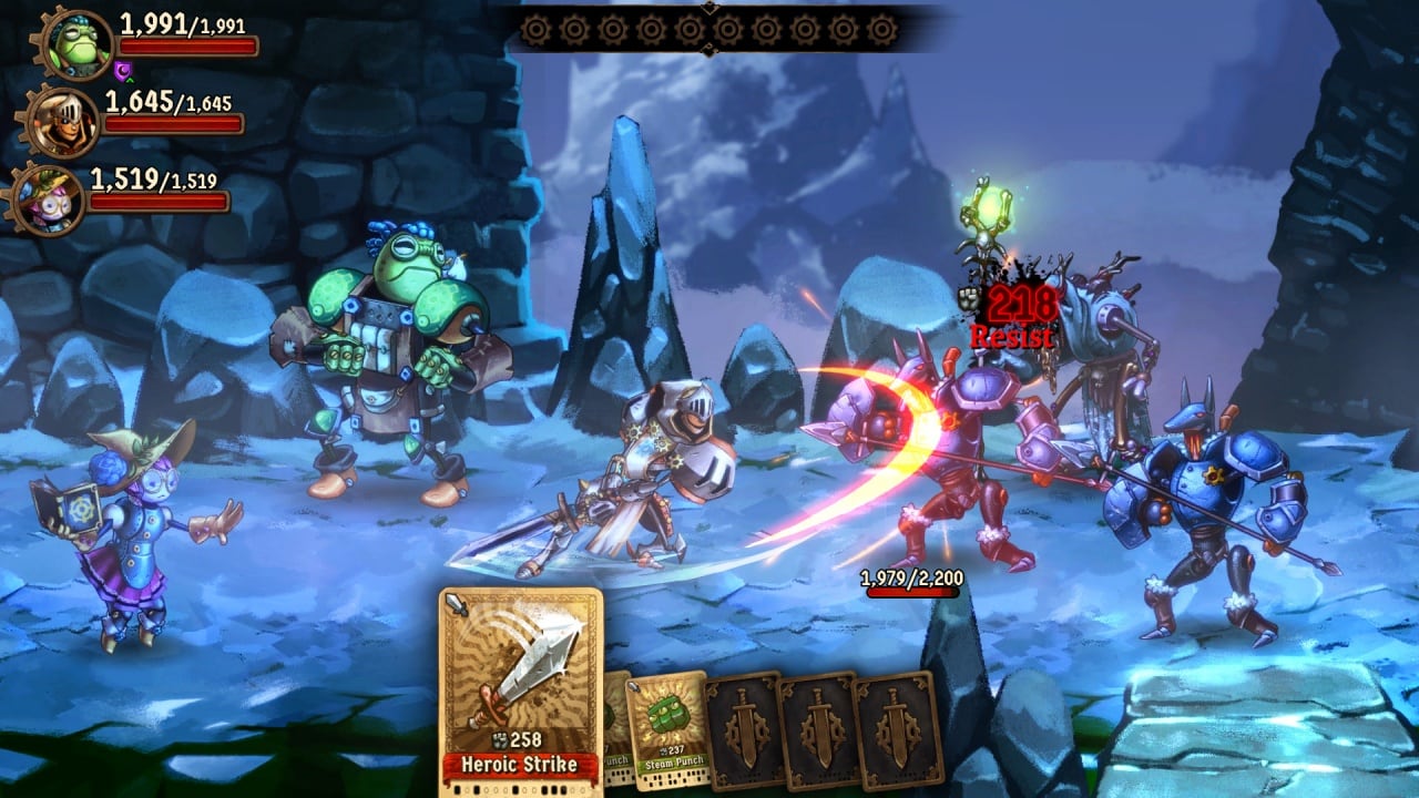 Скриншот SteamWorld Quest: Hand of Gilgamech