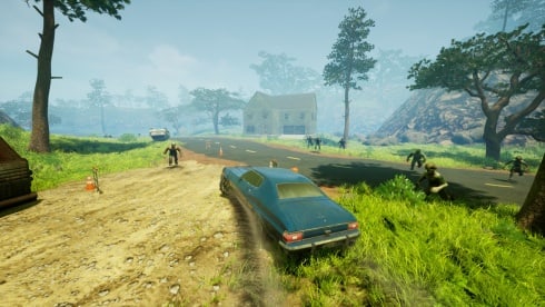 Скриншот Zombie Road Rider