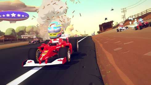 Скриншот F1 RACE STARS