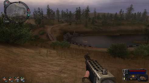 Скриншот Сталкер: Call of Pripyat – Aliens Time – Затон