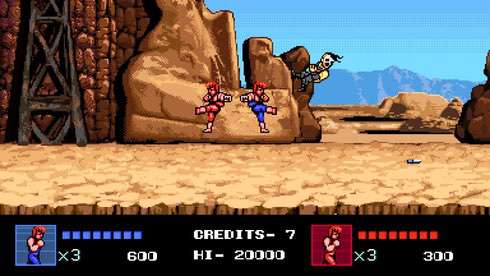 Скриншот Double Dragon 4