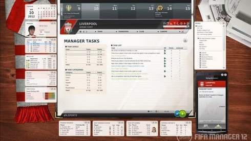 Скриншот FIFA Manager 12