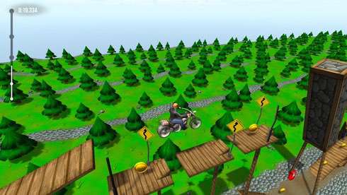 Скриншот Moto Racing 3D