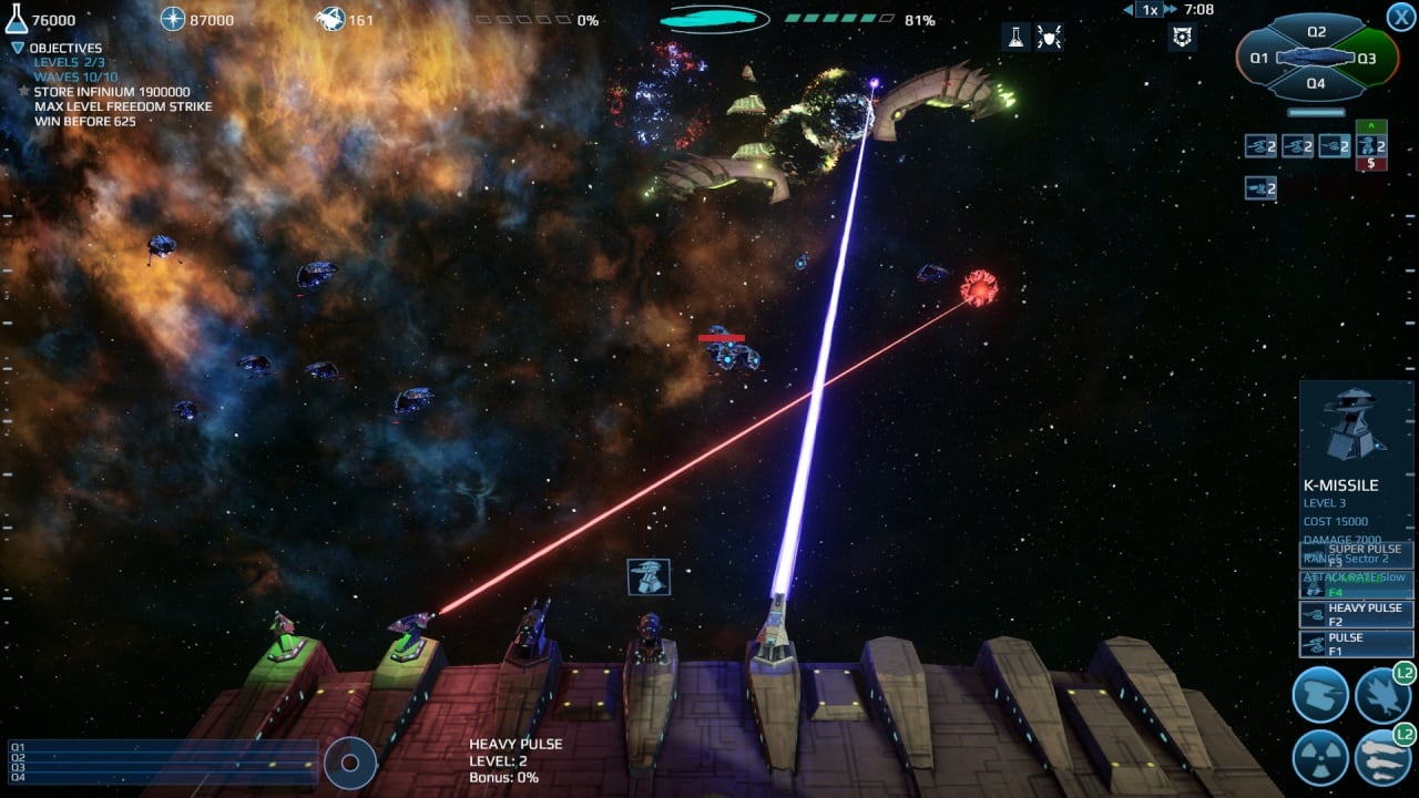 Скриншот Infinium Strike