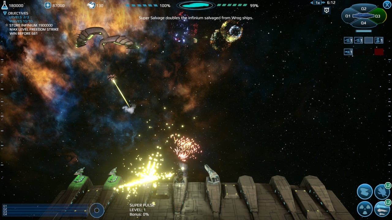 Скриншот Infinium Strike