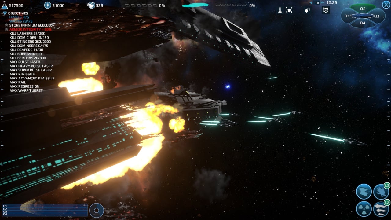 Скриншот Infinium Strike