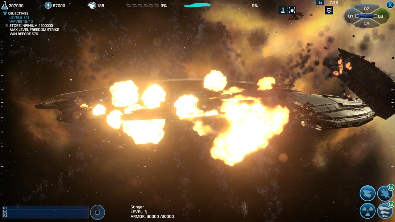 Скриншот Infinium Strike
