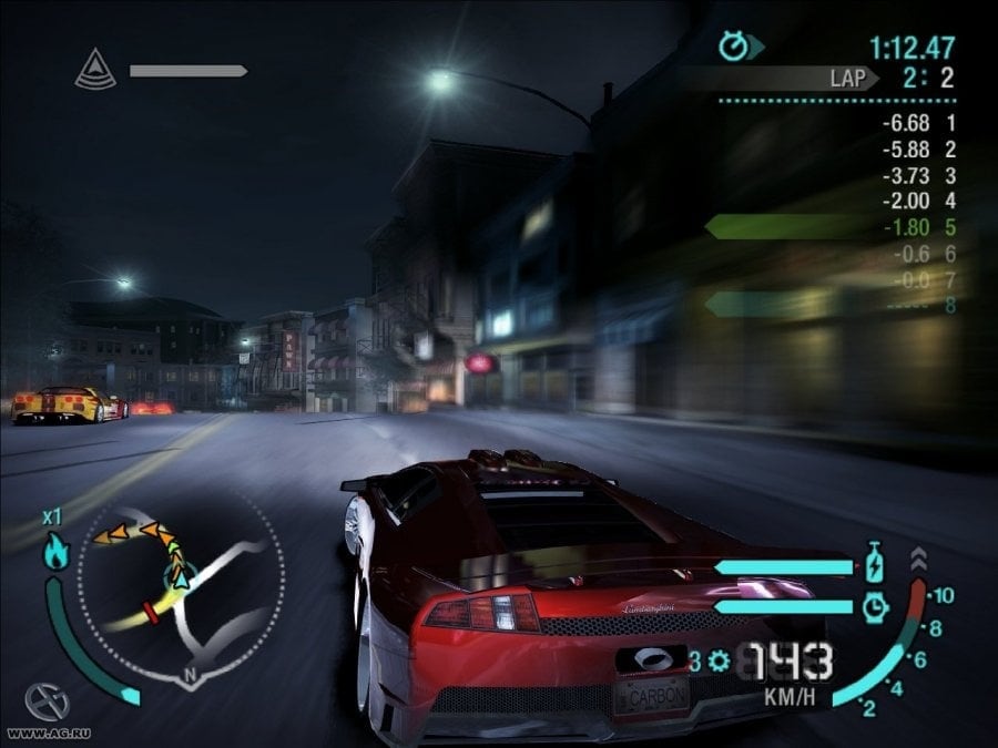 Скриншот Need for Speed: Carbon