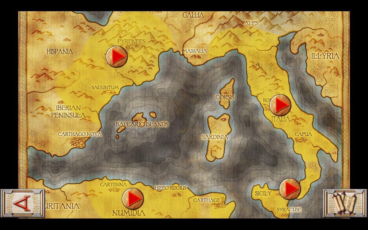 Скриншот Ancient Battle: Hannibal