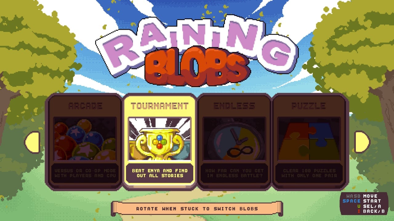 Скриншот Raining Blobs