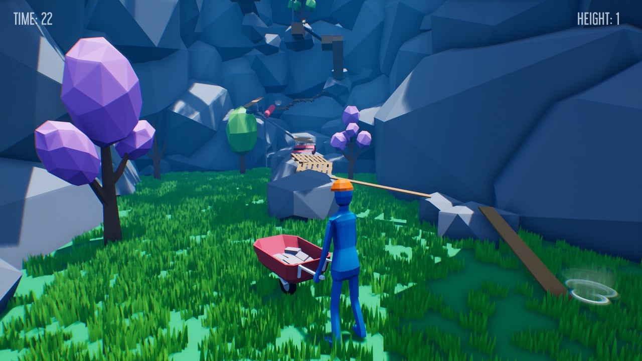 Скриншот Climb With Wheelbarrow