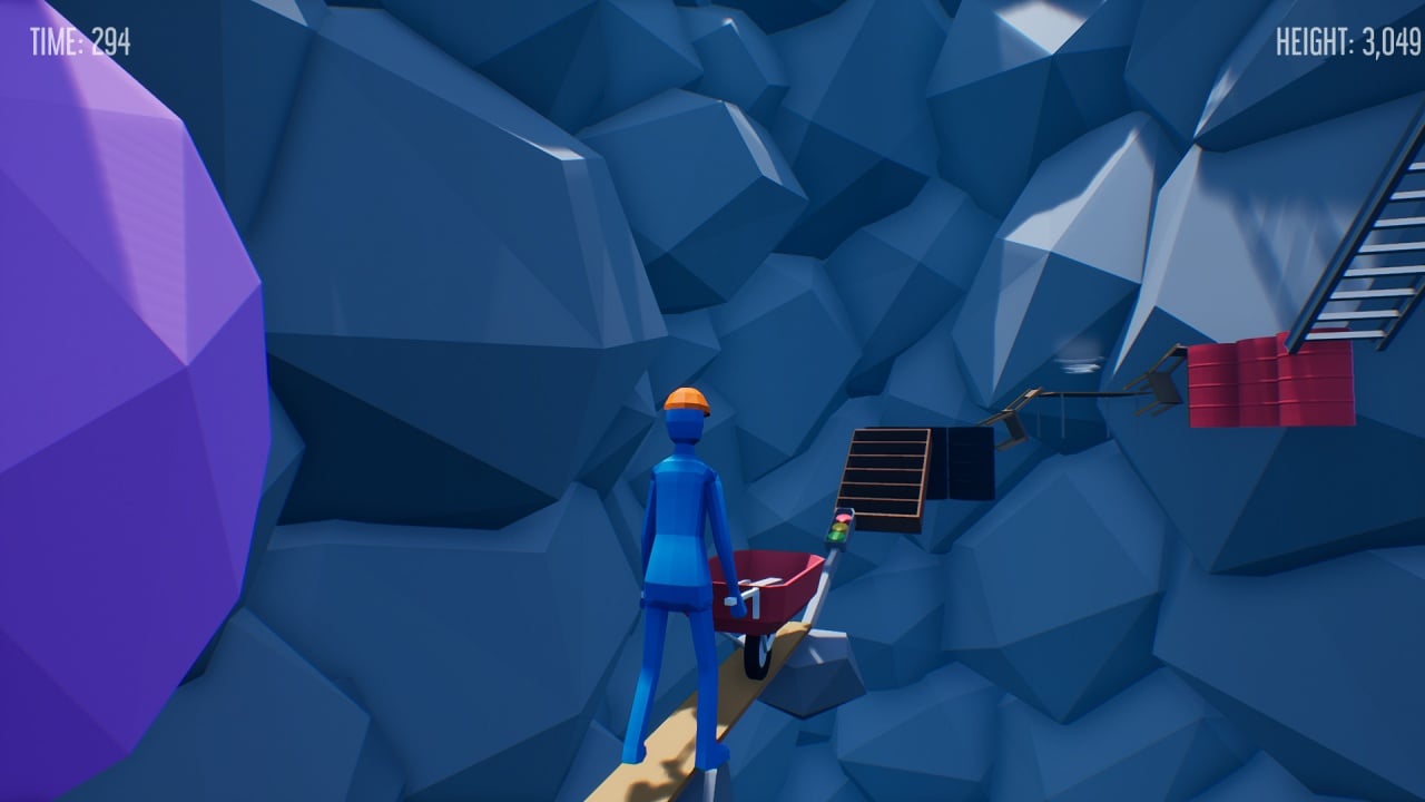 Скриншот Climb With Wheelbarrow