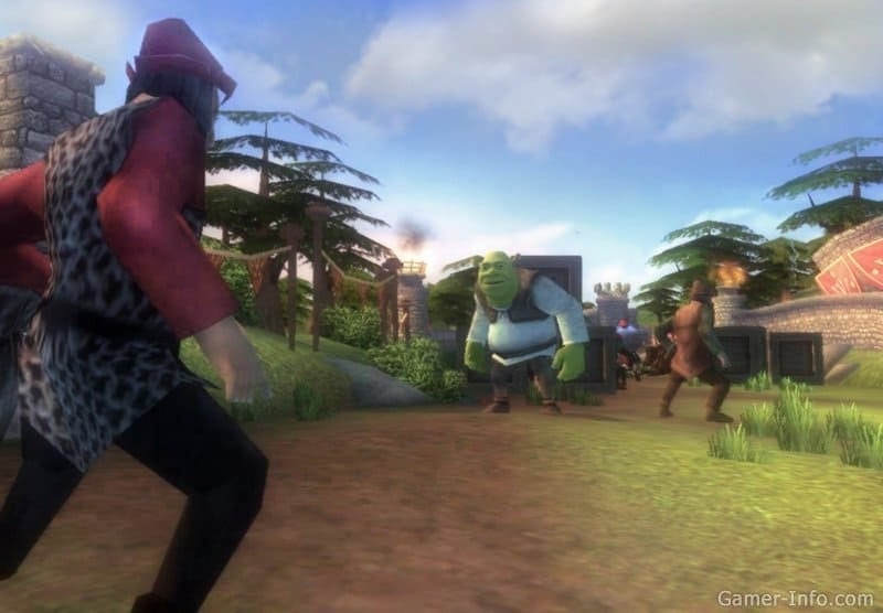 Скриншот Шрек 3 (Shrek the Third: The Game)