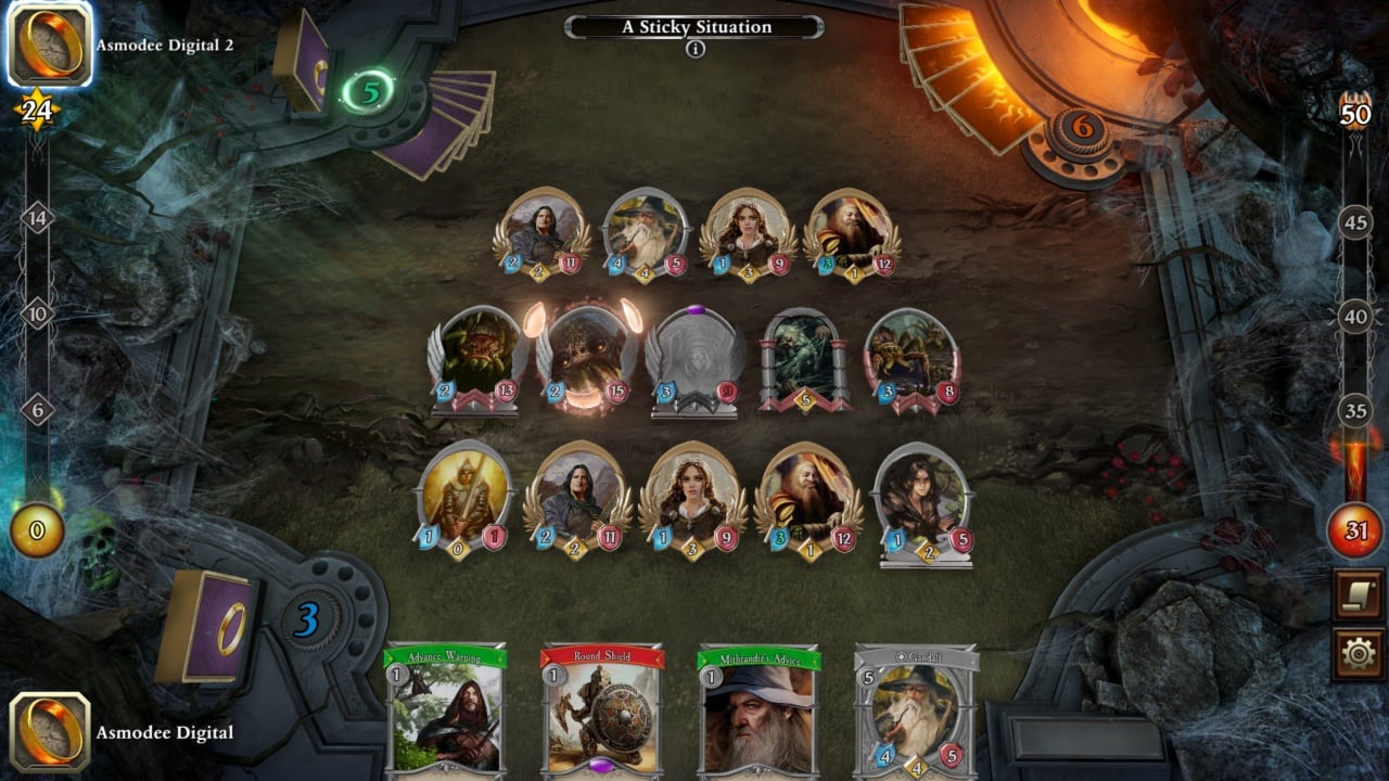 Скриншот The Lord of the Rings: Adventure Card Game - Definitive Edition