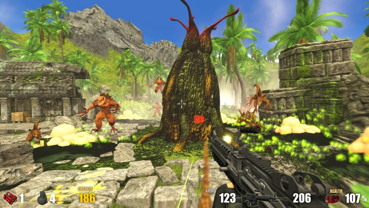 Скриншот Action Alien: Tropical
