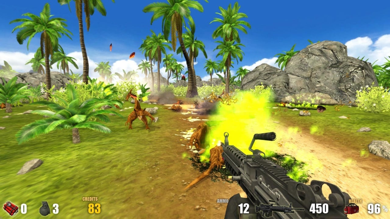 Скриншот Action Alien: Tropical