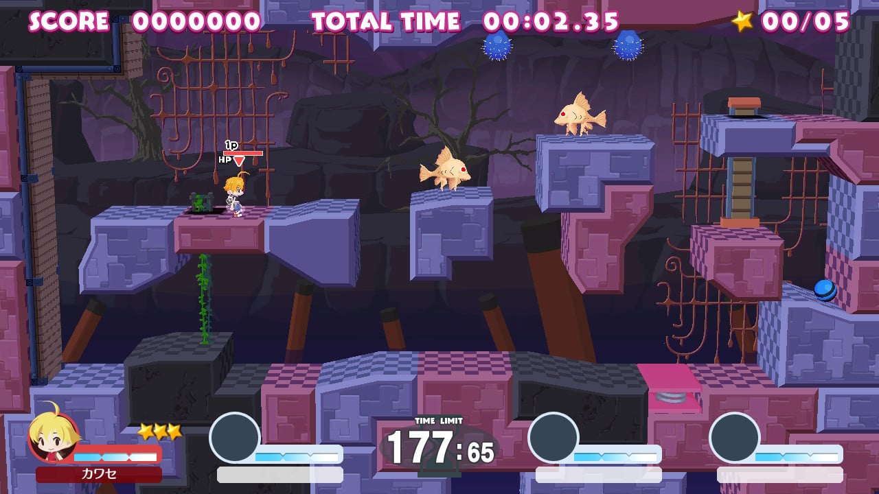 Скриншот Umihara Kawase BaZooKa!