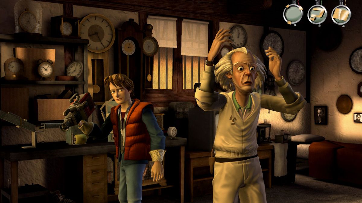 Скриншот Back to the Future: The Game