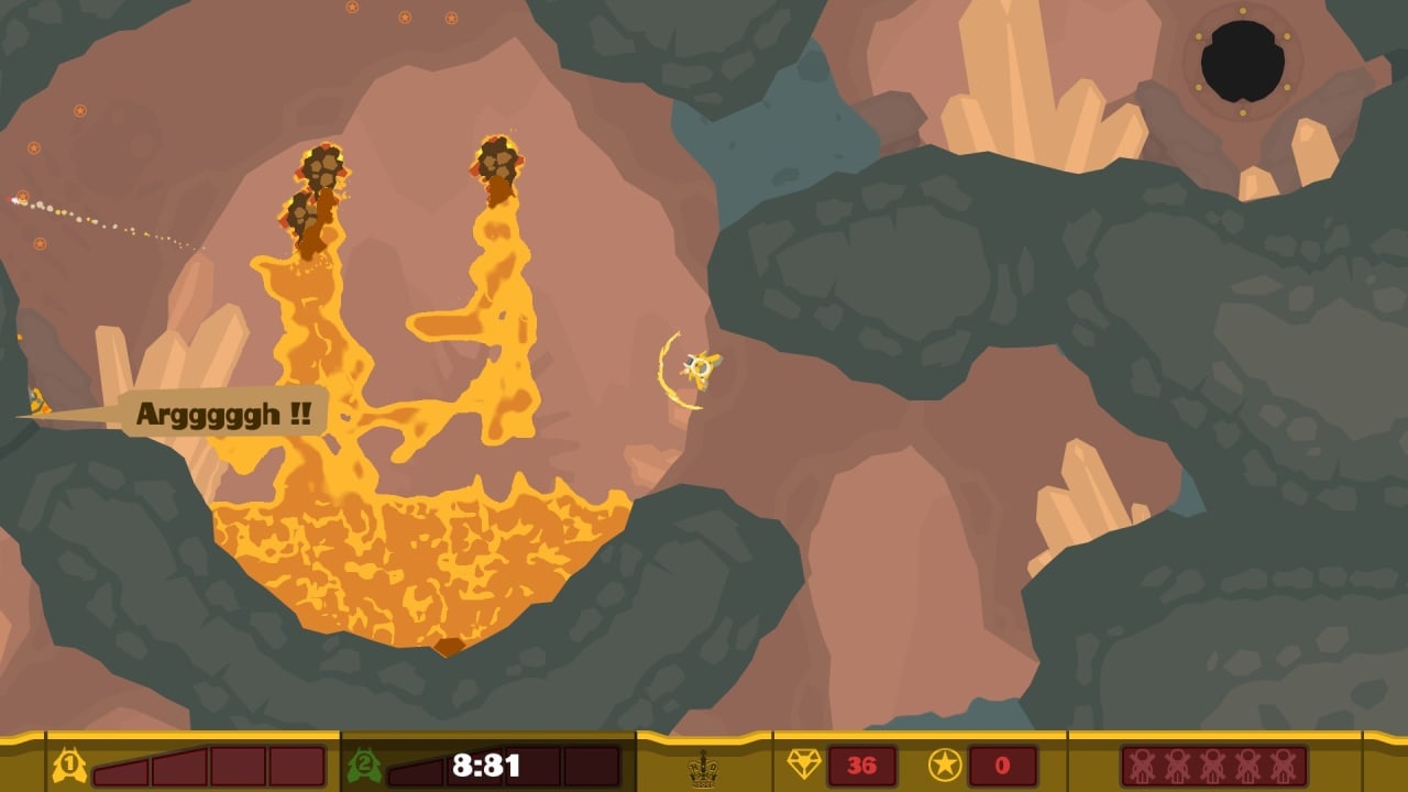 Скриншот PixelJunk Shooter