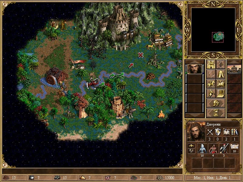 Скриншот Heroes of Might and Magic 3: Horn of the Abyss
