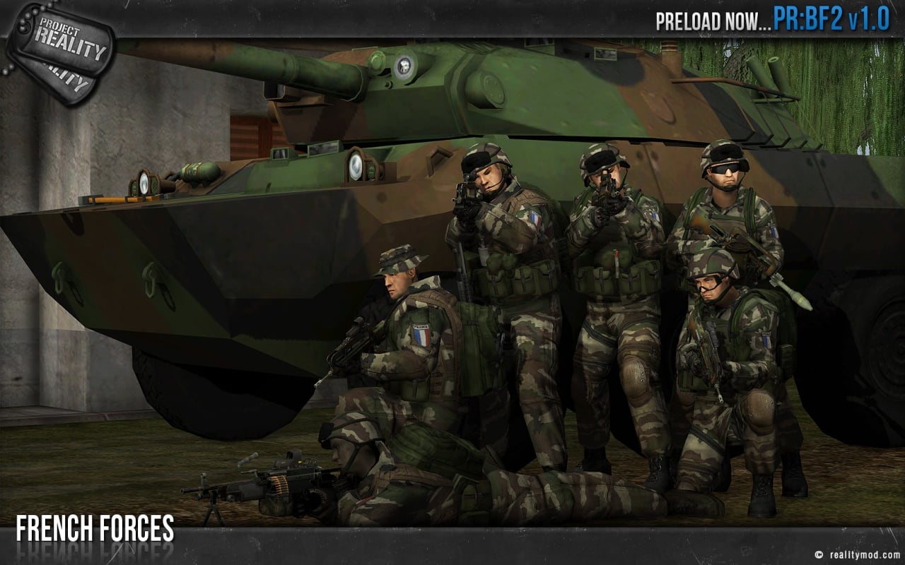 Скриншот Battlefield 2: Project Reality