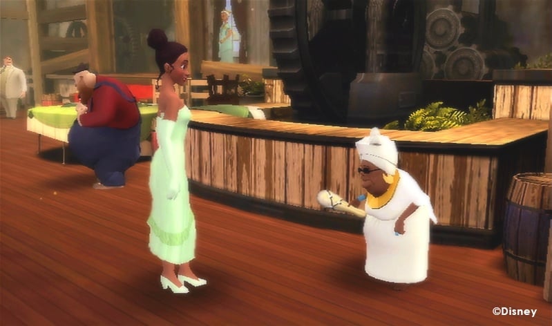 Скриншот Disney The Princess and the Frog