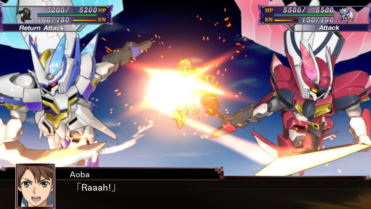 Скриншот Super Robot Wars X