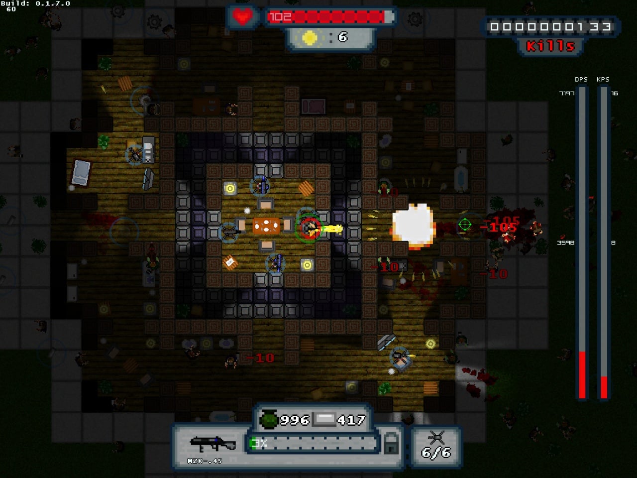 Скриншот Over 9000 Zombies!