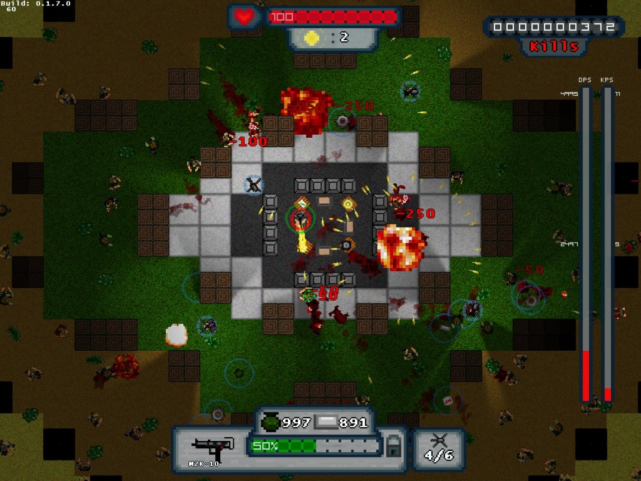Скриншот Over 9000 Zombies!