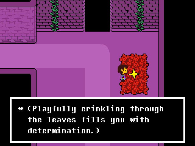 Скриншот UNDERTALE по сети