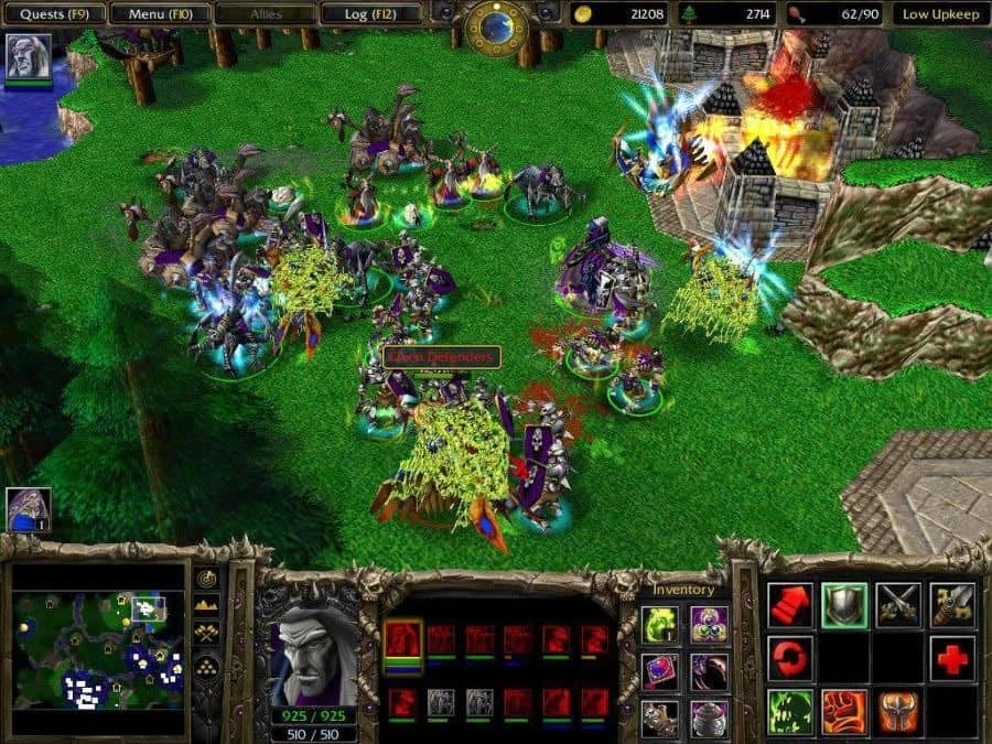 Скриншот Warcraft 3 The Frozen Throne