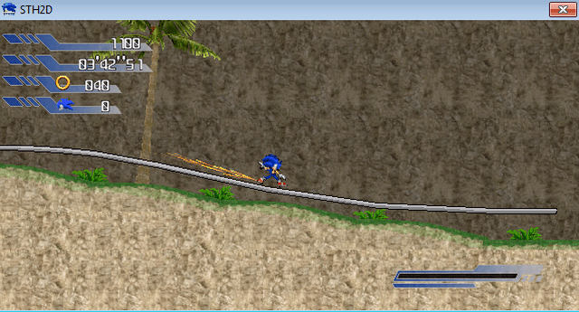 Скриншот Sonic The Hedgehog 2D