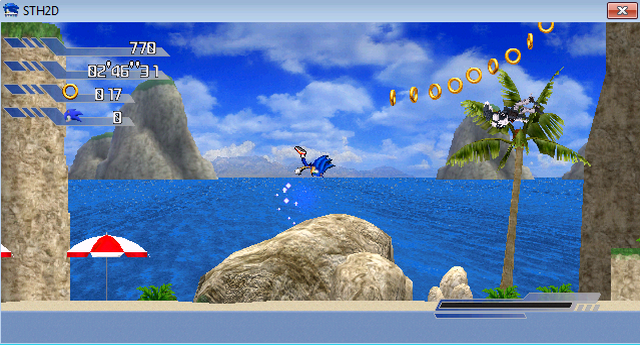 Скриншот Sonic The Hedgehog 2D
