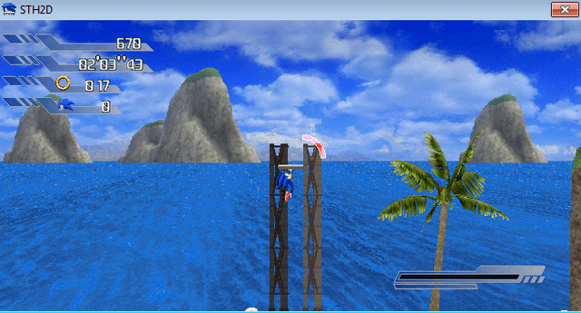 Скриншот Sonic The Hedgehog 2D