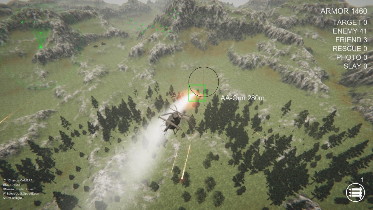 Скриншот Gunship Recon