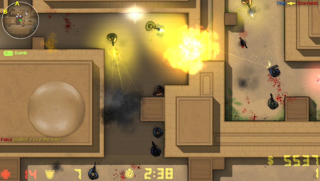 Скриншот Counter-Strike 2D