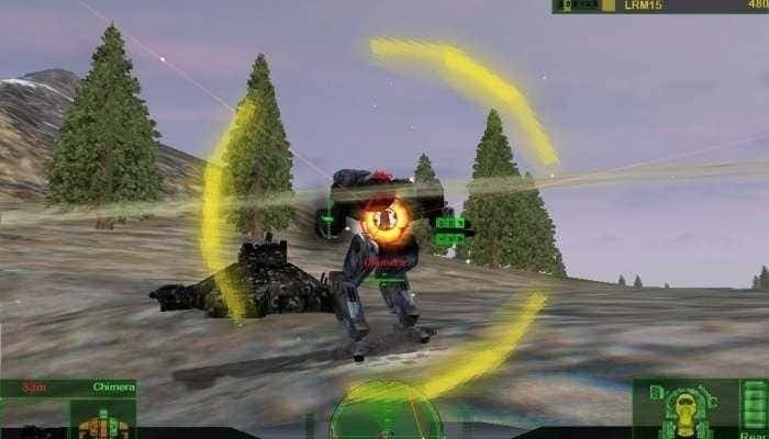 Скриншот MechWarrior 4: Mercenaries