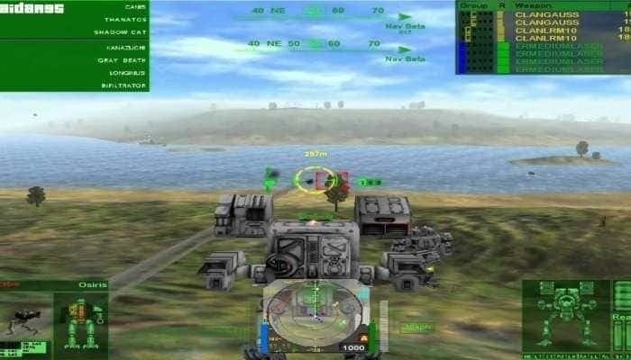 Скриншот MechWarrior 4: Mercenaries