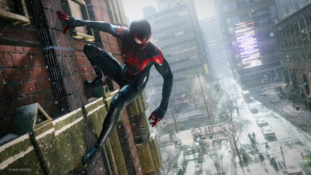 Скриншот Marvels Spider-Man: Miles Morales